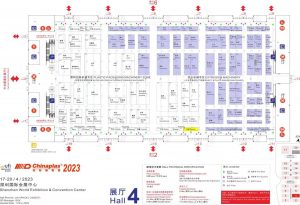 Diagram of the booth