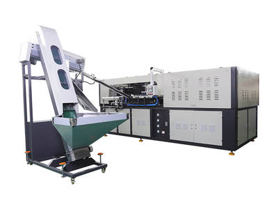 LS-A8 8 cavity full automatic PET stretch blow molding machine for 50ML to 600ML bottles-Product